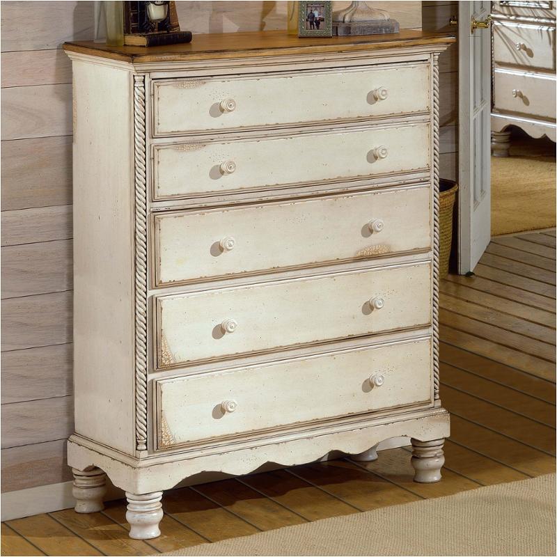 1172 785 Hillsdale Furniture Wilshire Antique White Chest Antique White