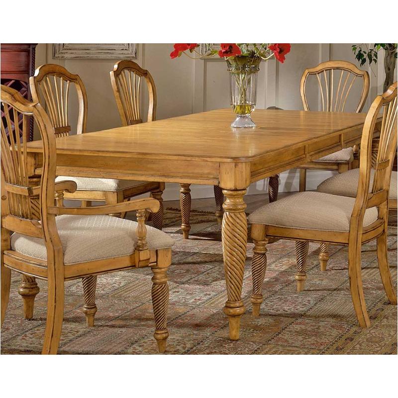 4507-819 Hillsdale Furniture Wilshire - Antique Pine Dining Table 4507-819 Hillsdale Furniture Wilshire - Antique Pine Dining Room Dining Table - 4507-819 Hillsdale Furniture Wilshire - Antique Pine Dining Table