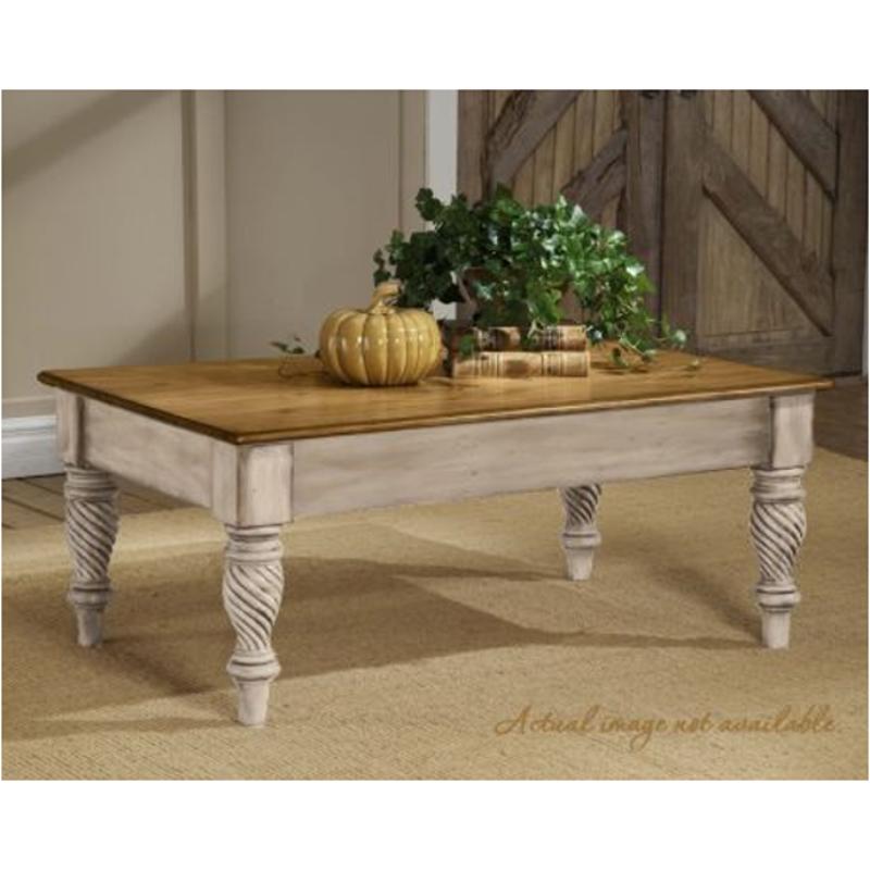 4508 881 Hillsdale Furniture Wilshire Antique White Cocktail Table Antique White