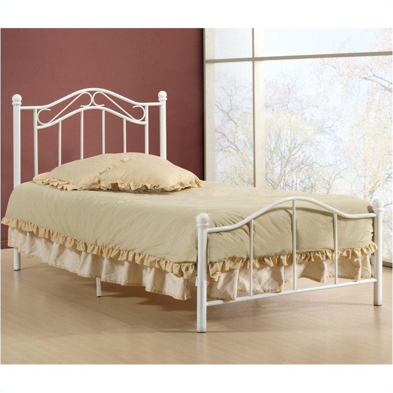 1755 330 Hillsdale Furniture Gavin White Twin Bed Set White