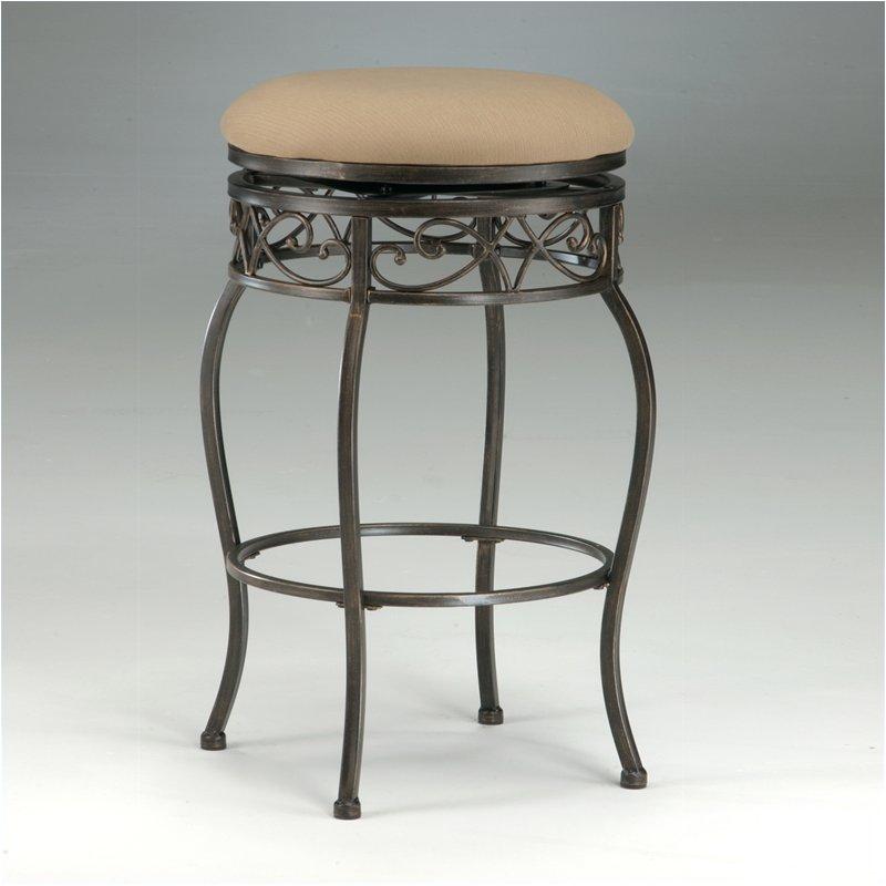 4336 831 Hilale Furniture Lincoln Backless Swivel Bar Stool 4336 831 Hilale Furniture Lincoln Backless Swivel Bar Stool