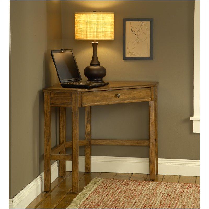 4337 862s Hillsdale Furniture Corner Desk Table Medium Oak