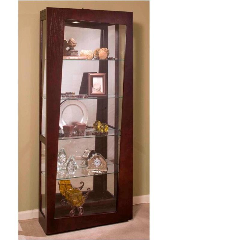 10730 Philip Reinisch Company Halo Espresso Lynx Curio Cabinet 10730 Philip Reinisch Company Halo Accent Curio