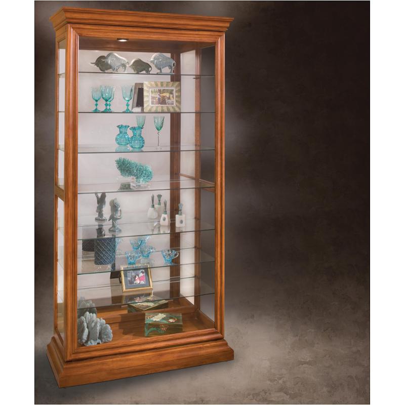 58251 Philip Reinisch Company Old Oak Manifestation Curio Cabinet