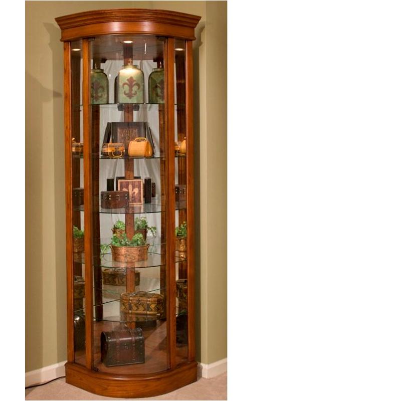 15951 Philip Reinisch Company Old Oak Auberge Iii Curio Cabinet 15951 Philip Reinisch Company Lighthouse Accent Curio