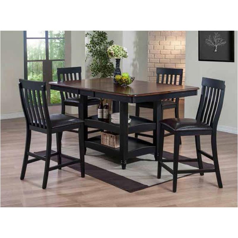 Cou 4266 T Mc Ferran Home Furnishings Black And Cherry