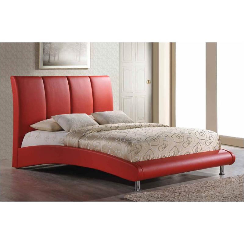 8272 R Kb Global Furniture Red Bedroom King Bed 8272 R Kb Global Furniture Red Bedroom Bed