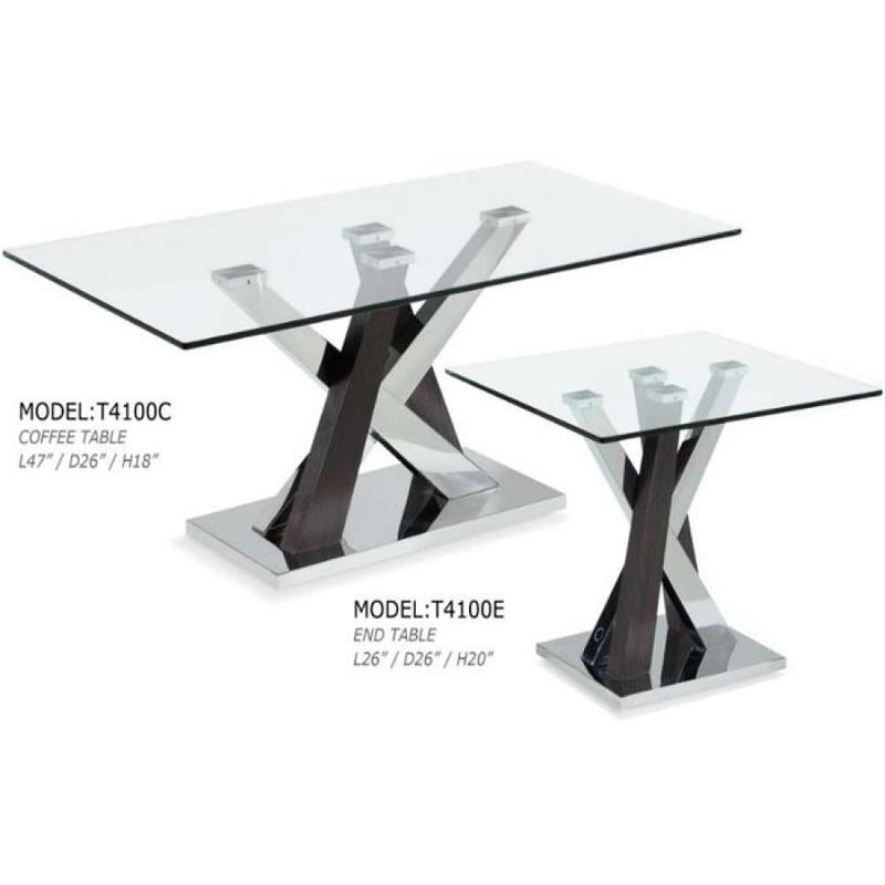 T4100c Global Furniture 4100 Living Room Tail Table