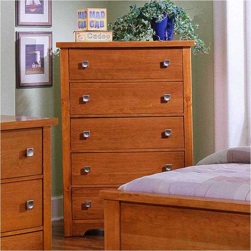 Bb35 115 Vaughan Bassett Furniture Lifestyle Light Cherry Chest