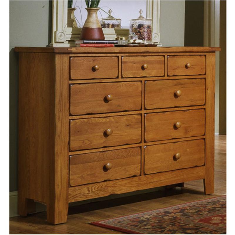 960 004 Vaughan Bassett Furniture Uncle Johns Dresser Antique Oak