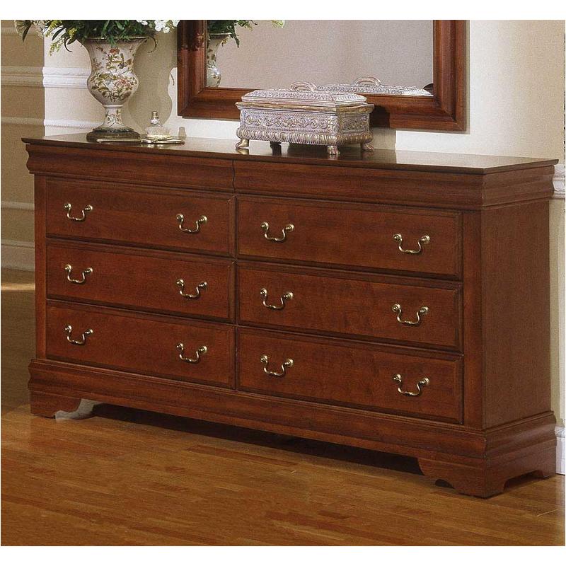 Bb13002 Vaughan Bassett Furniture Dresser Dark Cherry