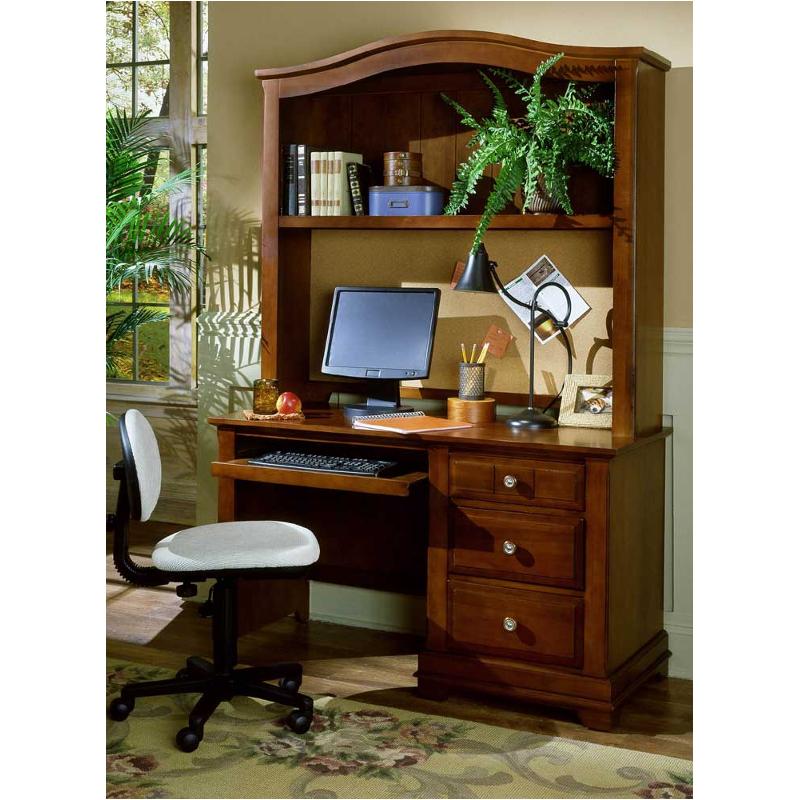 Bb19 779 Vaughan Bassett Furniture Computer Hutch Cherry