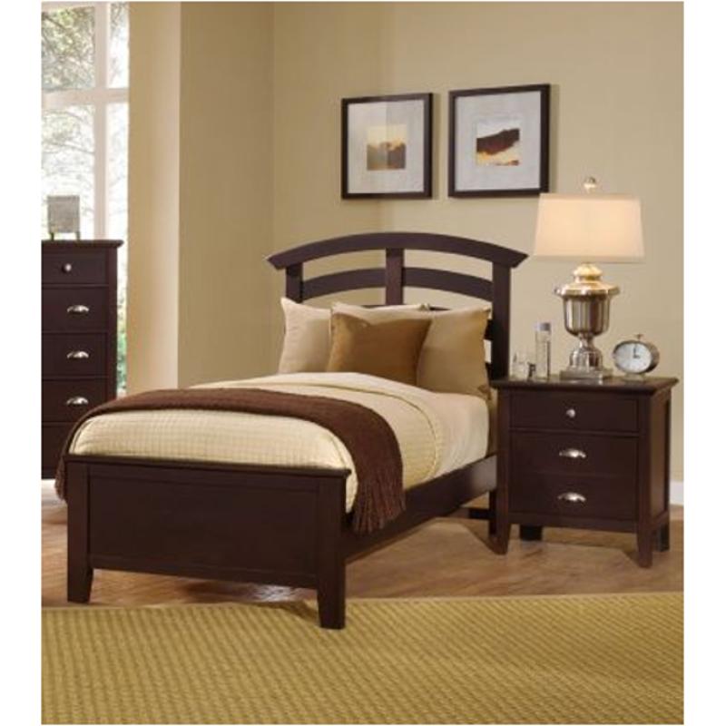 Bb8 339 Vaughan Bassett Furniture Twin Arched Bed Merlot Bb8 339 Vaughan Bassett Furniture Twilight Merlot Kids Room Bed