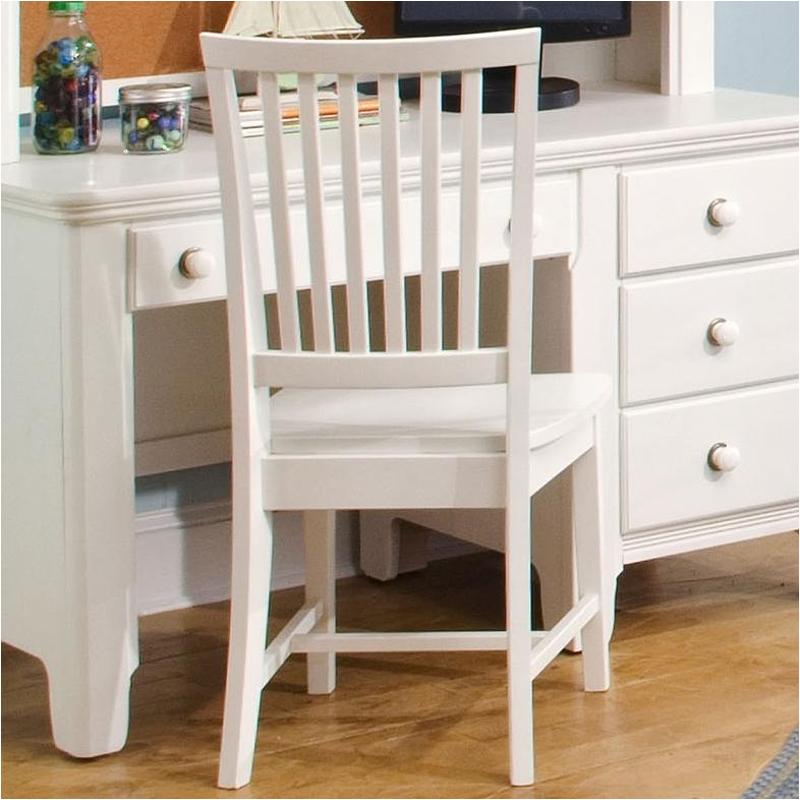 802 006 Vaughan Bassett Furniture Desk Chair Beach Cottage White