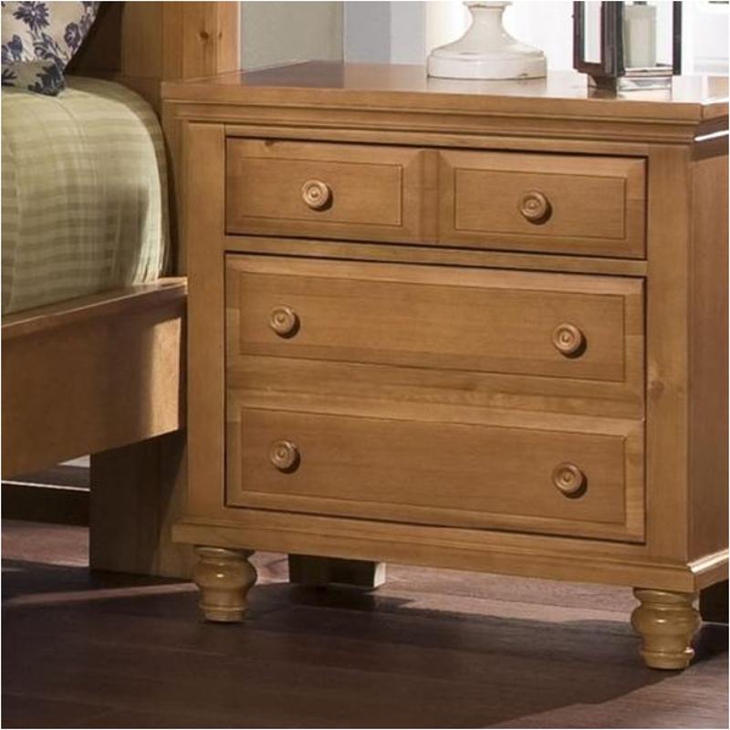 Bb95226 Vaughan Bassett Furniture Night Stand 2 Drawers Pine