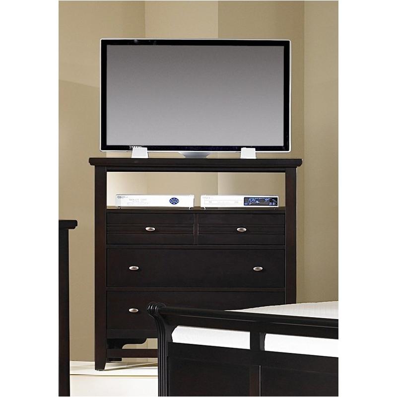 Bb80 114 Vaughan Bassett Furniture Natural Lifestyles Merlot Entertainment Center 3 Drawers Merlot