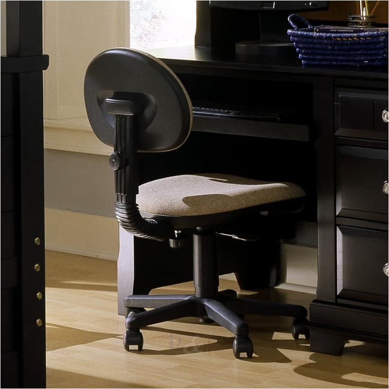 Bb16 007 Vaughan Bassett Furniture Desk Chair Black Bb16 007 Vaughan Bassett Furniture Cottage Black Desk Chair