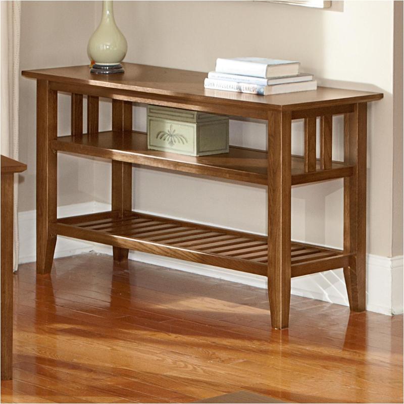 110 099 Vaughan Bassett Furniture Sofa Table Dark Oak Vaughan Bassett Furniture Sofa Table