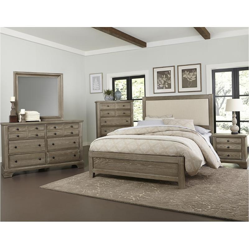 Bb81 551 Vaughan Bassett Furniture Bedford Washed Oak Bed