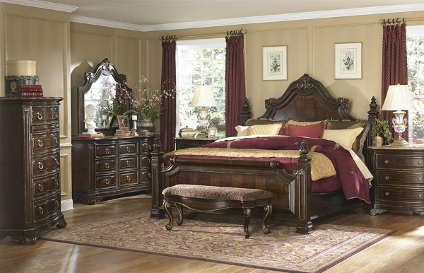 Grand European Bedroom Set A R T Furniture