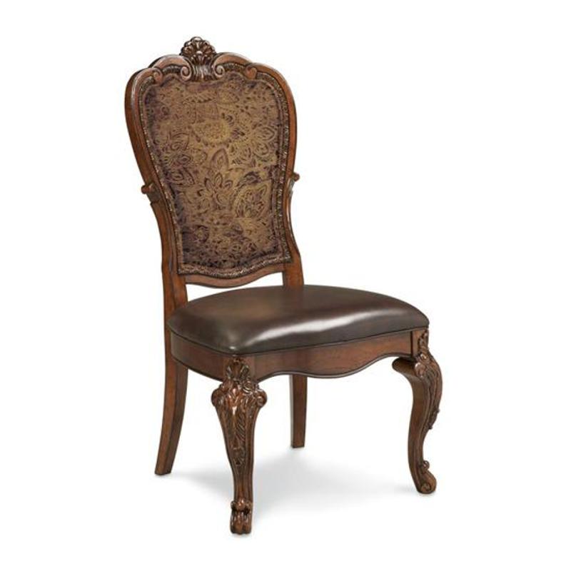 143206 2606 A R T Furniture Old World Upholstered Back Side Chair 143206 2606 A R T Furniture Old World, Old World Dining Table And Chairs