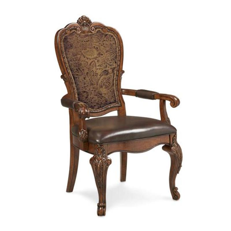 143207 2606 A R T Furniture Old World Upholstered Back Arm Chair