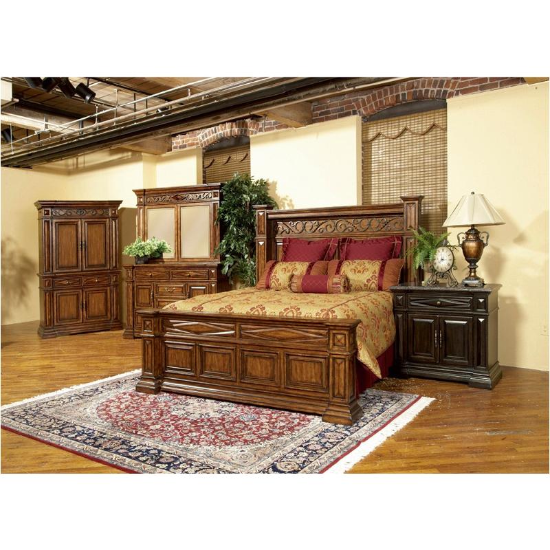 144136 2624hb A R T Furniture Marbella Eastern King Panel Bed