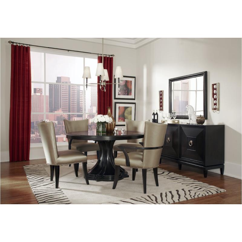 208225 1815tp A R T Furniture Cosmopolitan Round Dining Table Ebony