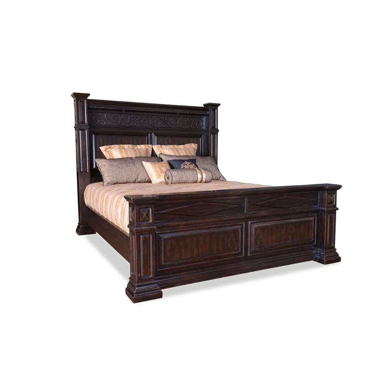 244136 2615fb A R T Furniture Marbella Noir King Or Eastern King Panel Footboard