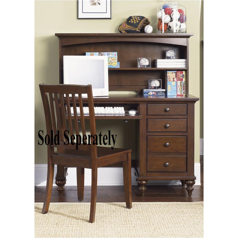 277 Br70h Liberty Furniture Abbott Ridge Student Desk Hutch