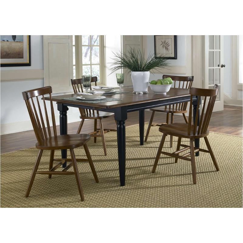 48 T300 Liberty Furniture Creations Ii Erfly Leaf Table Black And