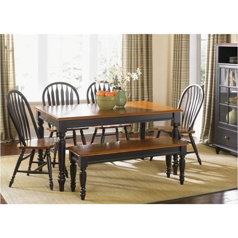 80 T3876 Liberty Furniture Low Country Black Dinette Table 80 T3876 Liberty Furniture Low Country, Black Circle Dining Table And Chairs