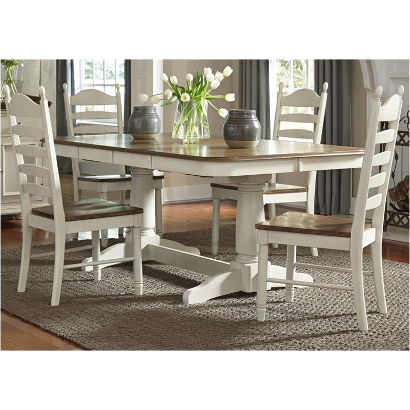 278 T4202 Liberty Furniture Springfield Double Pedestal Table 278 T4202 Liberty Furniture Springfield Dining Room Table