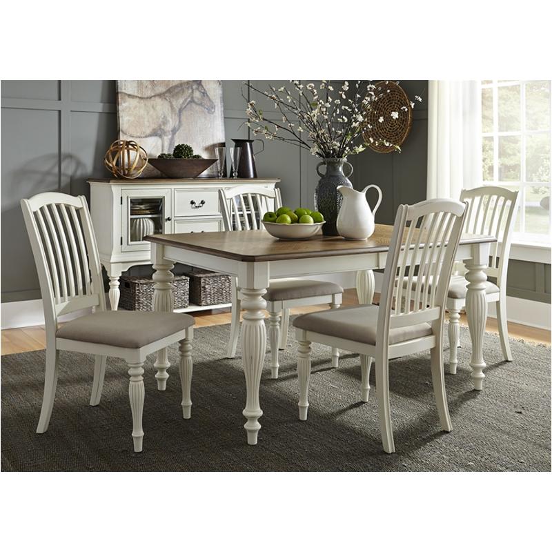 334 T4078 Liberty Furniture Rectangular Leg Table 334 T4078 Liberty Furniture Berland Creek Dining Room Dinette Table
