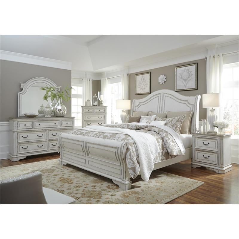 244 Br22h Liberty Furniture Magnolia Manor King Sleigh Bed