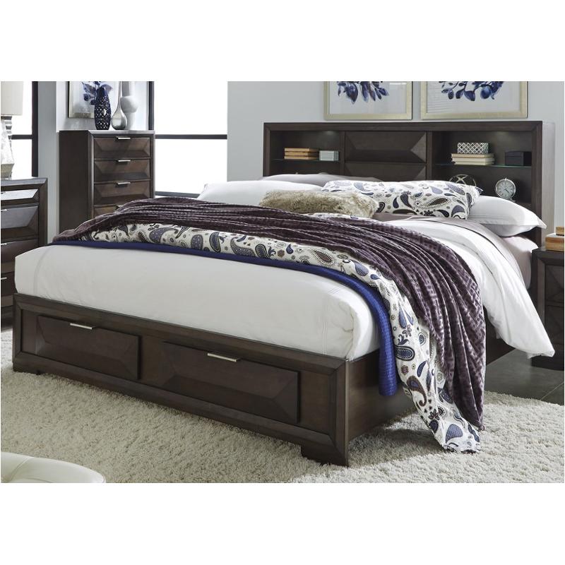 148 Br13sd Liberty Furniture Newland Queen Storage Bed Drawers