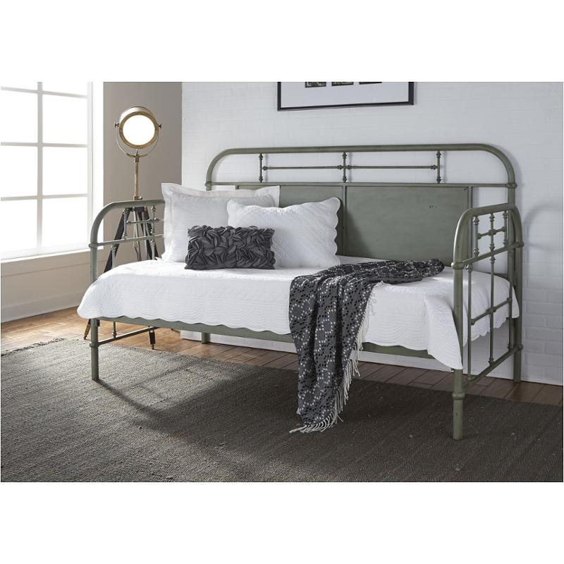 179 Br11tb G Liberty Furniture Vintage Series Twin Metal Day Bed Green