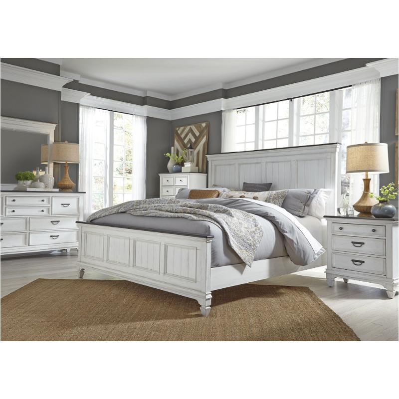 417-br15 Liberty Furniture Allyson Park Bedroom King Panel Bed