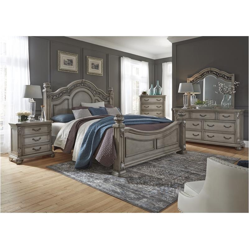537 Br03 Liberty Furniture Messina Estates King Poster Bed