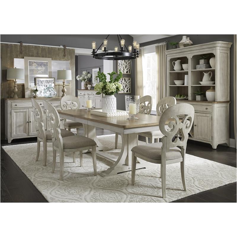 652-t4096 liberty furniture farmhouse reimagined trestle table