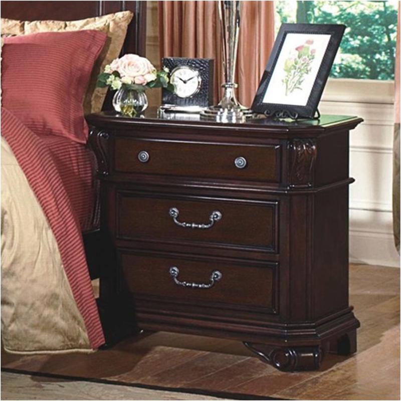 1841 040 New Classic Furniture Emilie 3 Drawer Night Stand 1841 040 New Classic Furniture Emilie Bedroom Nightstand
