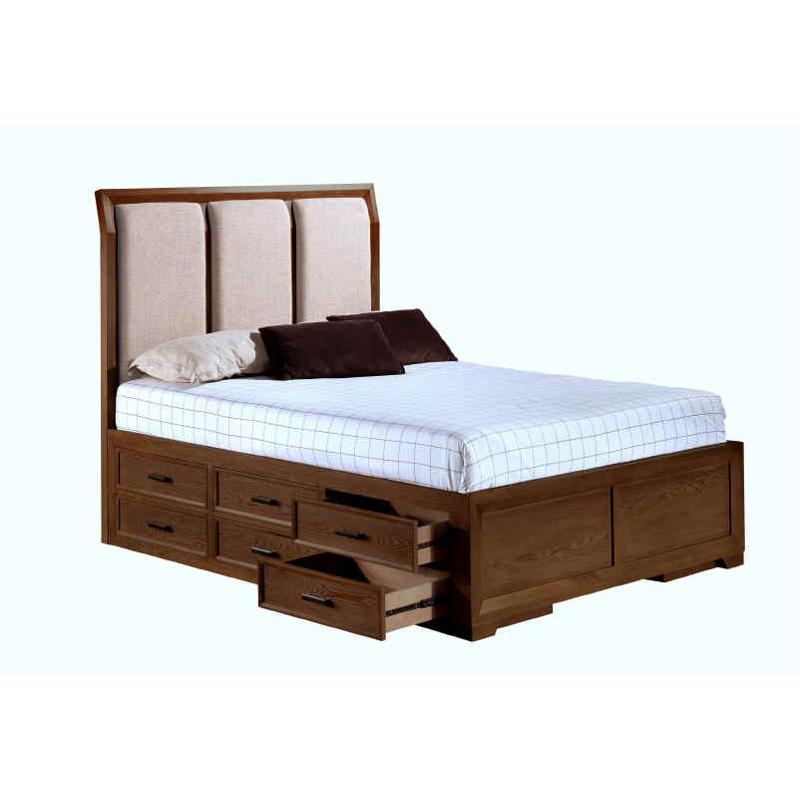 00 029 111 New Classic Furniture Pearl City Bed California King Captains Bed Rustic 00 029 111 New Classic Furniture Pearl City Bedroom