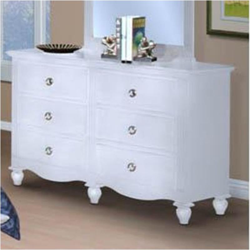 05 621 052 New Classic Furniture Youth Dresser White