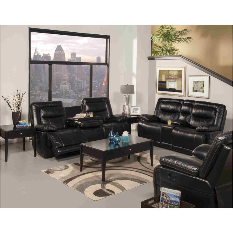 20 246 30 Pbk New Classic Furniture Torino Dual Recliner Sofa Premier Black
