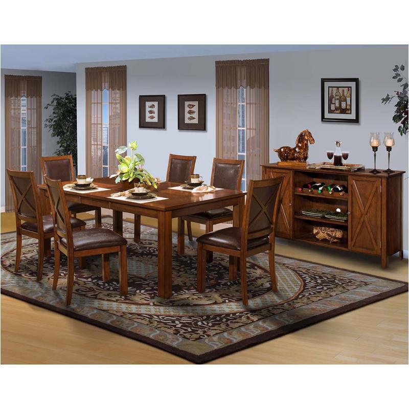 40 116 10 New Classic Furniture Aspen Standard Rectangle Dining Table