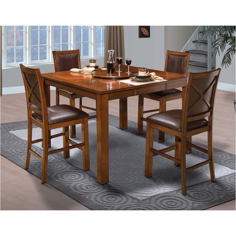 45 116 12 New Classic Furniture Aspen Counter Dining Table