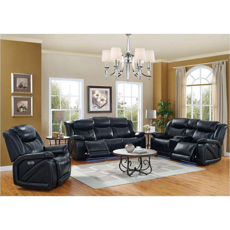 L2314 32ph Bbk New Clic Furniture Las Vegas Full Sofa W Pwr Hdrst