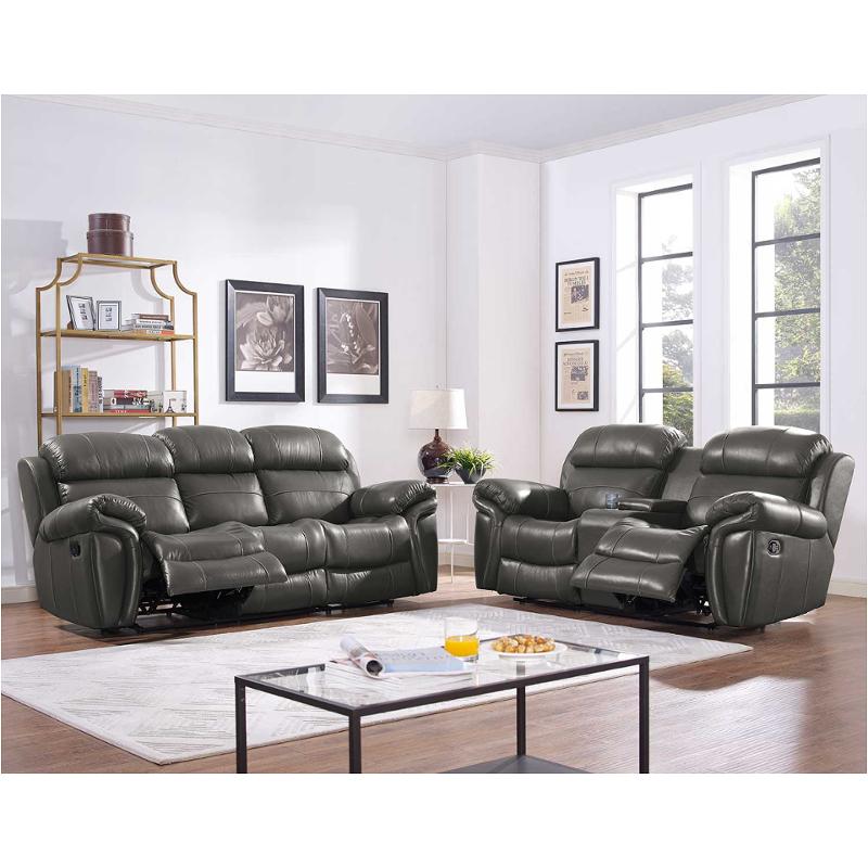 L2655 30p Lgy New Clic Furniture Paloma Recliner Sofa