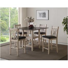New Classic Furniture Dining Room On - Gia Gray 5 Piece Round Counter Height Dining Room Set New Classic Furniture Dining Room On - Gia Gray 5 Piece Round Counter Height Dining Room Set