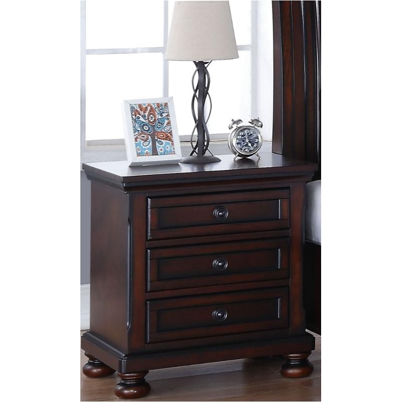 B3260 040 New Clic Furniture Nightstand With Outlet Usb Port B3260 040 New Clic Furniture Jesse Bedroom Nightstand